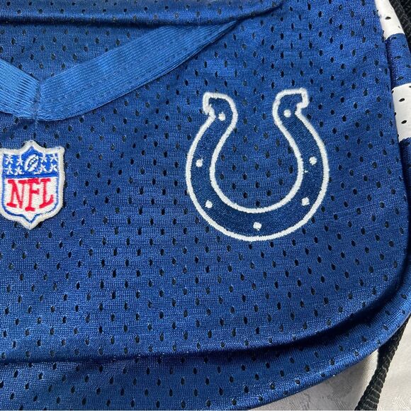 Indianapolis Colts Jersey Style Purse Blue White Adjustable Strap NFL Football - Picture 10 of 14